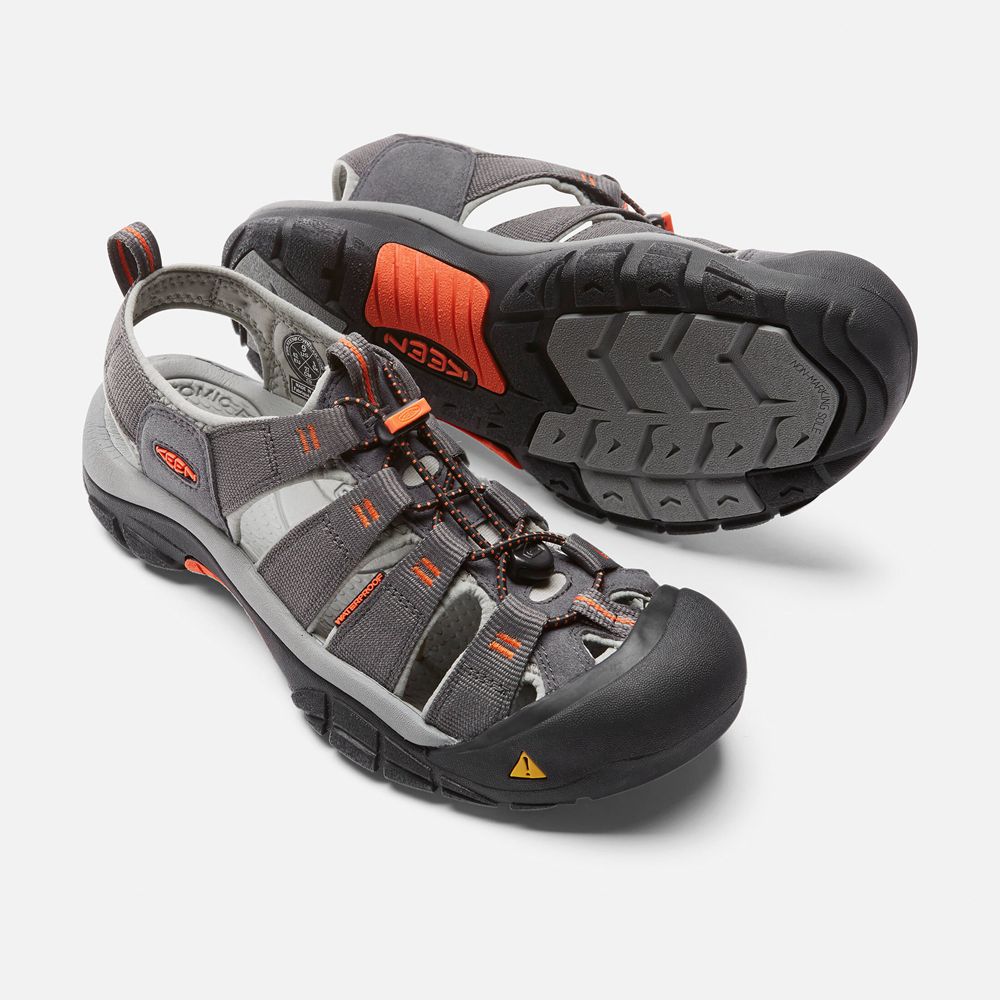 Keen Outdoor Sandalet Erkek Gri - Newport H2 - Türkiye YODE73859